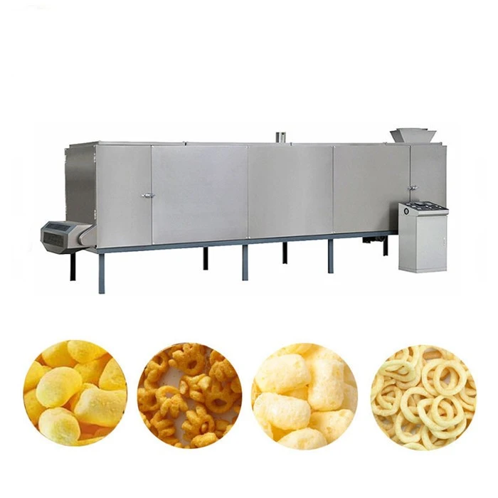 Double Screw Puff Snack Extruder